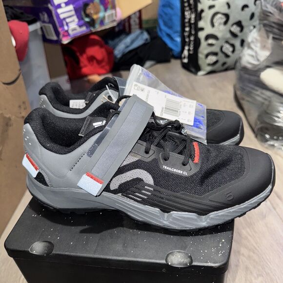 adidas Shoes - Adidas 5.10 Trailcross Clip-in Cycling Shoes Black Gray GZ9840 Women's Size 7.5*